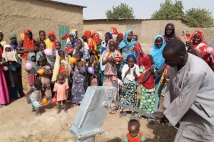 Afrika Kamerun Şehit Mehmetçikler Su kuyusunun açılışını yaptık