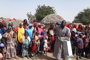 Afrika Kamerun Şehit Mehmetçikler Su kuyusunun açılışını yaptık