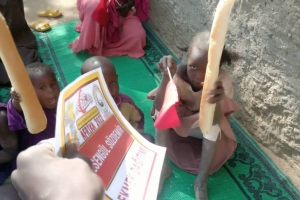 Afrika Kamerun ülkesinde Ekmek dağıtımı yapıldı.