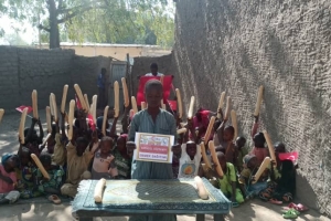 Afrika Kamerun ülkesinde Ekmek dağıtımı yapıldı.