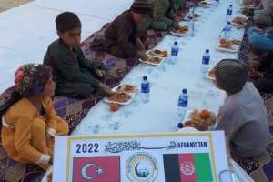 Afganistan bölgesindeki yemek dağıtımlarimiz devam ediyor