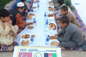 Afganistan bölgesindeki yemek dağıtımlarimiz devam ediyor