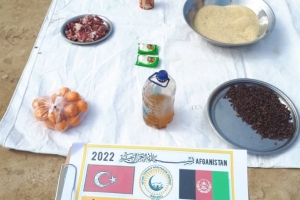 Afganistan bölgesindeki yemek dağıtımlarimiz devam ediyor