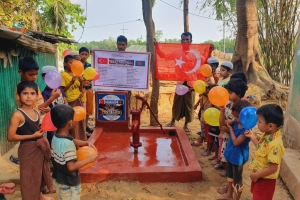 Arakan kamplarında Hz. Hud A.s su kuyusunun açılışını yaptık