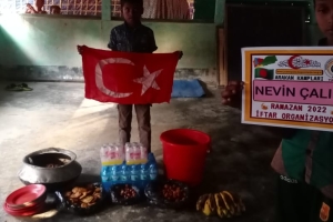 Ramazan ayı Arakan kamplarında iftar yemeği organizasyon