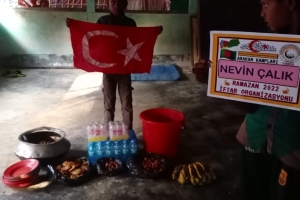 Ramazan ayı Arakan kamplarında iftar yemeği organizasyon