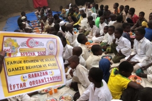 Afrika Çad bölgesinde iftar yemeği dağıtımı yapıldı Ramazan 2022