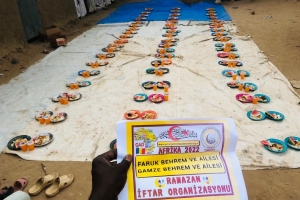 Afrika Çad bölgesinde iftar yemeği dağıtımı yapıldı Ramazan 2022