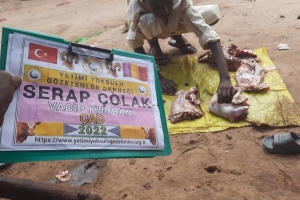 Afrika Çad Vacip Kurban kesimi ve dağıtımı Kurban Bayramı Temmuz 2022