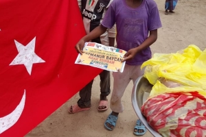 Afrika Kamerun Adak kurban kesimi ve ihtiyaç sahibi ailelere dağıtımı Temmuz 2022