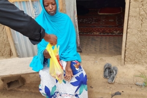 Afrika Kamerun Adak kurban kesimi ve yetim yoksul ailelere dağıtımı Temmuz 2022