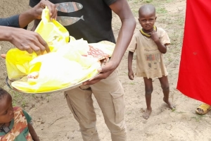 Afrika Kamerun Adak kurban kesimi ve yetim yoksul ailelere dağıtımı Temmuz 2022