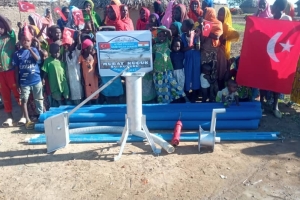 Afrika Nijer Su kuyusu Temel Atma programı Murat Küçük sukuyusu 2022