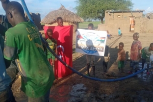 Afrika Nijer Su kuyusu sondaj çalışması Murat Küçük su kuyusu Temmuz 2022