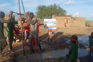 Afrika Nijer Su kuyusu sondaj çalışması Murat Küçük su kuyusu Temmuz 2022