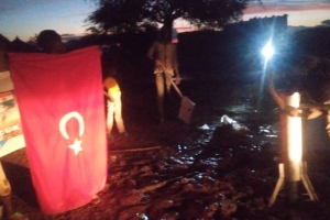 Afrika Nijer Su kuyusu suyun bulunması borularn döşenmesi ve tulumbanin takılması Murat Küçük sukuyusu 2022