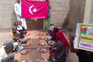 Afrika Kamerun yemek dağıtımı Temmuz 2022