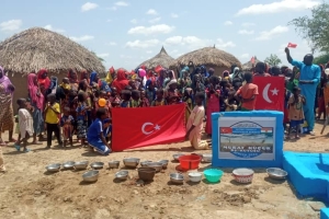Afrika Nijer Murat Küçük Su kuyusu Açılış zamanı geldi Temmuz 2022 