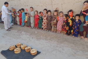 Afganistan bölgesinde ekmek dağıtımlarimiz devam ediyor Ağustos 2022