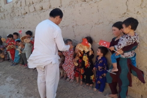 Afganistan bölgesinde ekmek dağıtımlarimiz devam ediyor Ağustos 2022