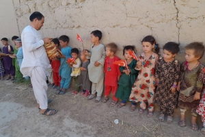 Afganistan bölgesinde ekmek dağıtımlarimiz devam ediyor Ağustos 2022