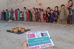 Afganistan bölgesinde ekmek dağıtımlarimiz devam ediyor Ağustos 2022