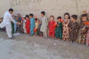 Afganistan bölgesinde ekmek dağıtımlarimiz devam ediyor Ağustos 2022