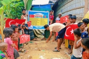 Arakan kamplarında Hz İbrahim Aleyhisselam su kuyusunun açılışını yaptık Ağustos 2022 