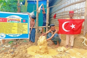 Arakan kamplarında Hz İbrahim Aleyhisselam su kuyusunun açılışını yaptık Ağustos 2022 