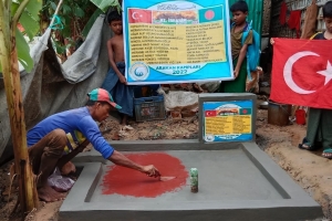 Arakan kamplarında Hz İbrahim Aleyhisselam su kuyusunun açılışını yaptık Ağustos 2022 