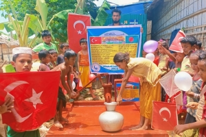 Arakan kamplarında Hz İbrahim Aleyhisselam su kuyusunun açılışını yaptık Ağustos 2022 
