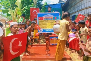 Arakan kamplarında Hz İbrahim Aleyhisselam su kuyusunun açılışını yaptık Ağustos 2022 