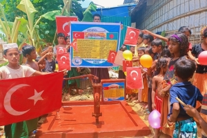 Arakan kamplarında Hz İbrahim Aleyhisselam su kuyusunun açılışını yaptık Ağustos 2022 