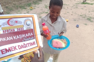 Yemek Dağıtımlarımız devam ediyor Ağustos 2022 Afrika Kamerun'