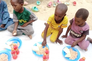 Afrika Kamerun'da yemek Dağıtımlarımız devam ediyor Ağustos 2022 