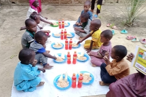 Afrika Kamerun'da yemek Dağıtımlarımız devam ediyor Ağustos 2022 