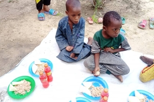 Afrika Kamerun'da yemek Dağıtımlarımız devam ediyor Ağustos 2022 