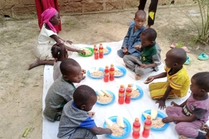 Afrika Kamerun'da yemek Dağıtımlarımız devam ediyor Ağustos 2022 