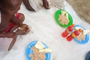 Afrika Kamerun'da yemek Dağıtımlarımız devam ediyor Ağustos 2022 