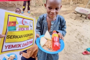 Afrika Kamerun'da yemek Dağıtımlarımız devam ediyor Ağustos 2022 