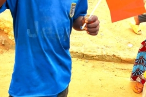 Afrika BENİN bisküvi dağıtımı Eylül 2022 Yetimi yoksulu gözetenler Derneği 