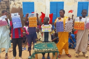 Bisküvi dağıtımlarimiz devam ediyor Afrika Benin Eylül 2022 