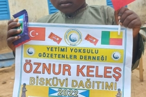 Bisküvi dağıtımlarimiz devam ediyor Afrika Benin Eylül 2022 