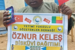 Bisküvi dağıtımlarimiz devam ediyor Afrika Benin Eylül 2022 