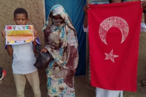 Afrika Kamerun Adak kurbani kesilip yetim yoksul ailelere dağıtıldı Eylül 2022