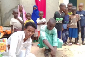 Kurban kesimlerimiz devam ediyor Bugün Afrika Kamerunda yetim ve yoksul ailelere dağıtıldı 2022 Eylül 