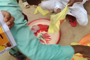 Kurban kesimlerimiz devam ediyor Bugün Afrika Kamerunda yetim ve yoksul ailelere dağıtıldı 2022 Eylül 