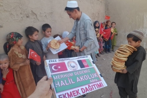 Afganistan bölgesinde ki Ekmek dağıtımlarımız devam ediyor Eylül 2022