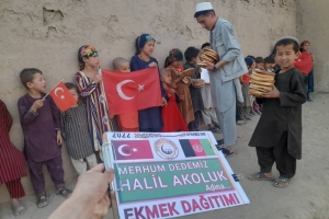 Afganistan bölgesinde ki Ekmek dağıtımlarımız devam ediyor Eylül 2022