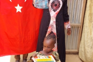 Afrika Kamerun'da Akika kurbanı kesimi yapıldı Eylül 2022 Yetimi Yoksulu Gözetenler Dermegi 